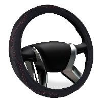 Оплетка M SENATOR Omaha гладкая экокожа с вставками из перфюэкокожи /черный/ OPLS4501 оптом