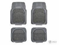 Коврик в салон/PSV/DONATOR TS1861P-C/резина,текстиль/серый/76х54см, 48x50см/4шт(к-т)/арт.129657 оптом
