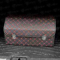 Сумка-органайзер/PSV/3D Zvezda Plastic/экокожа/черный/ромб красный/размер L(30×30×55см)/арт.137711 оптом