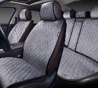 Накидки/PREMIER/Alcantra Luxe/стёганая алькантара/серый/к-т/арт.ALL1400 оптом