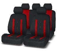 Чехлы/AUTOPREMIER/Escort/полиэстер/чёрный-красный/арт.ESO1200 оптом