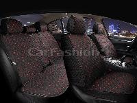 Накидки/CF/LINEN CUBE PLUS/твид/черный-черный-красный/комплект/арт.22687 оптом