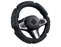 Оплетка CF SCOTCH экокожа черный/серый 31654 оптом