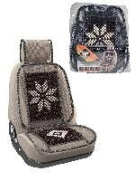 Массажер Nova Bright 134*51см 46865 черная с рисун.  оптом