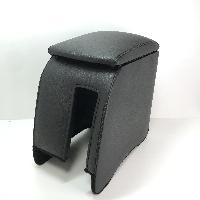 Бар Дэу Нексия (1994-2008г) кожа черная с вставкой в подстаканник (гладкая крышка) 3718407 оптом