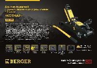 Домкрат подкатной гидравлический 2,7т "КОТМАР" BERGER BG1279 оптом