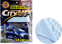 Салфетка CityUP Glass Sweden микрофибра, 40х50см СА-106 LUX (в кор.300шт) оптом