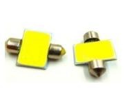 Диод в салон 12vT11х31 COB (SV8.5) WHITE (сплошная заливка) Gilves (мин.10шт) оптом