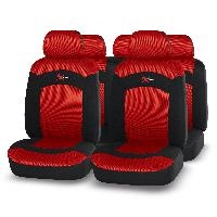 Чехлы/PREMIER/Extreme/велюр+сетка/черный-красный/арт.EX1200 оптом