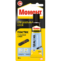 Клей/Момент/Пластик/специальный/прозрачный/тюбик/30м/10шт/арт.25267 оптом
