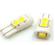 Диоды габарит 12v T10 5SMD Ceramic W2,1-1,9d белая (керамический корпус) Gilves оптом