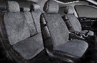 Накидки/PSV/Wool/иск.мех/темно-серый/к-т/арт.137790 оптом