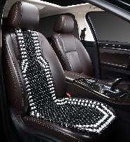 Накидка массажная AUTOPREMIER M01 light, черный/белый, деревянные косточки (1шт.) арт. M01 оптом