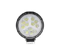 Фара рабочего света (прожектор) круглая 12/24V строб (G0188) оптом