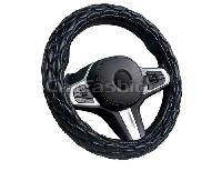 Оплетка CF SHUTTLE экокожа черный/синий 31666 оптом