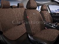 Накидки/CF/RANCHO PLUS/дакрон,экокожа/коричневый-коричневый-коричневый/комплект/арт.27361 оптом