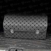 Сумка-органайзер/PSV/3D Zvezda Plastic/экокожа/черный/ромб черный/размер L(30×30×55см)/арт.137713 оптом