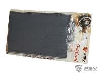 Оплетка PSV LOCKET/ORIGINAL M (Серый) кож.перфор., со шнуровкой 125416 оптом