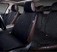 Накидки/PREMIER/Alcantra Luxe/стёганая алькантара/чёрный/к-т/арт.ALL1000 оптом