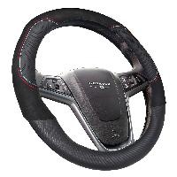 Оплетка M SENATOR Idaho экокожа с встаками под карбон /черный OPLS4601 оптом