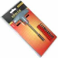 Отвертка Т-обр, с набором бит 11пр Ермак (651-137) оптом