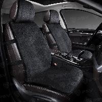 Накидки/PSV/Wool FRONT/иск.мех/черный/передний/1шт/арт.137788 оптом