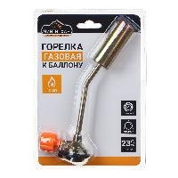 Горелка газовая цанговый захват, сопло 23мм, 19*6,5*4см, (116-040) оптом