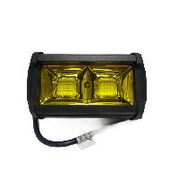 Фара рабочего света 32 LED 13см желтая (G0048Y) оптом