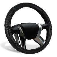 Оплетка M SENATOR Tampa гладкая экокожа со стеганными вставками /черный/ OPLS4101 оптом