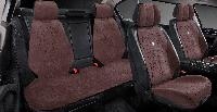 Накидки/PSV/A001LK/алькантара/темно-коричневый/комплект/арт.138999 оптом