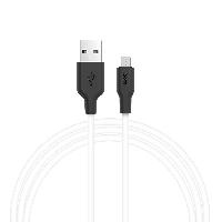 Кабель MicroUSB HOCOX21 2A, 1м в коробке (Original) оптом