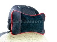 Подушка под шею "MONACO" черный/черный/красный/красный (2шт. в комп.) 41146 оптом