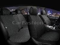 Накидки/CF/LINEN CUBE PLUS/твид/черный-черный-т.серый/комплект/арт.22713 оптом