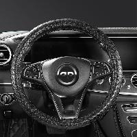 Оплётка AUTOPREMIER М кожа, плетенка, чёрный, PM1000M оптом