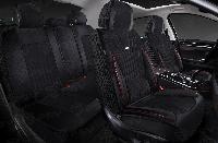 Накидки/PSV/5D Angel Velur/велюр/черный/кант красный/к-т/арт.137636 оптом