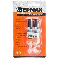 Клей/Ермак/эпоксидный/3-х минутный/бесцветный/шприц/2х3мл/арт.669-162 оптом