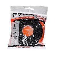 Скотч 2-х сторонний, 22ммх5м, для АВТО, черный (472-018) оптом