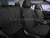 Накидки/CF/RANCHO PLUS/дакрон,экокожа/черный-черный-серый/комплект/арт.27356 оптом