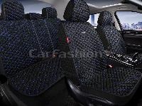 Накидки/CF/RANCHO PLUS/дакрон,экокожа/черный-черный-синий/комплект/арт.27358 оптом