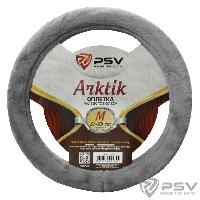 Оплетка PSV M ARKTIK Lux (Серый) иск. мех 132383 оптом