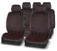 Накидки/AUTOPREMIER Boss/алькантара/чёрный-красный/к-т/арт.BOS1020 оптом