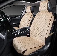 Накидки/AUTOPREMIER/ALCANTRA PREMIUM/стёганая алькантара/бежевый/передние/арт.PRM160 оптом