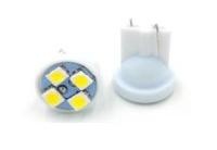 Диоды габарит 12v T10 4SMD (1210) W2.1-9.5d б/ц (мин.10шт) Gilves оптом