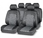 Чехлы/AUTOPREMIER/GRAND/экокожа/черный-серый/арт.GND1440 оптом