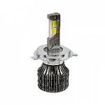 Лампа светодиодная МТФ CYBER LIGHT PRO H4/19, 12V, 65W, 6500lm, 6000K, кулер (к-т 2шт) CP04K6 оптом