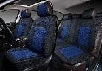 Накидки/PSV/3D/Krokus/жаккард/черно-синий/к-т/арт.136196 оптом