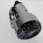 Папа-мама на прицеп металл (хром) 7-контактный 12 V (34791) 3401 оптом