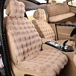 Накидки/PSV/Rex Lux /иск.мех/коричневый/комп-т/арт.138913 оптом