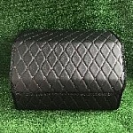 Автосумка-органайзер/Carcom/экокожа/50×30×30см/черный, отстрочка коричневая 2718005 оптом