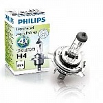Лампа Philips (Филипс) H4 (60/55) P43t-38 Long Life Eco Vision 12V /1/10 12342LLECO оптом